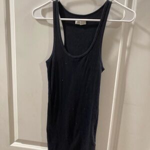 Gilly Hicks Navy Blue Tank Top